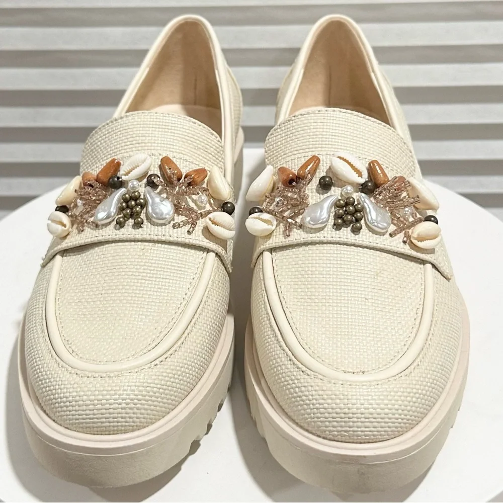🌸FRANCO SARTO🌸 Carolynn Shell Bit Loafer Size: 7.5